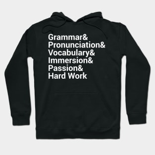 Language Learning List Hoodie